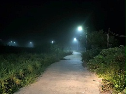 广西贵港太阳能路灯工程案例